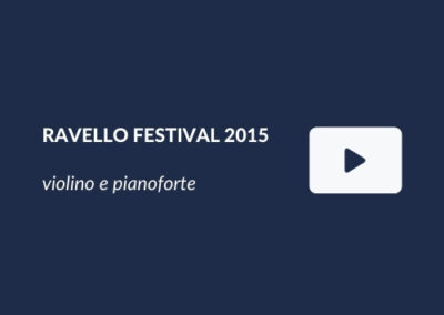 Ravello Festival 2015